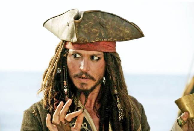 Depp has been part of the Pirates of the Caribbean movies since 2003. Credit: Alamy