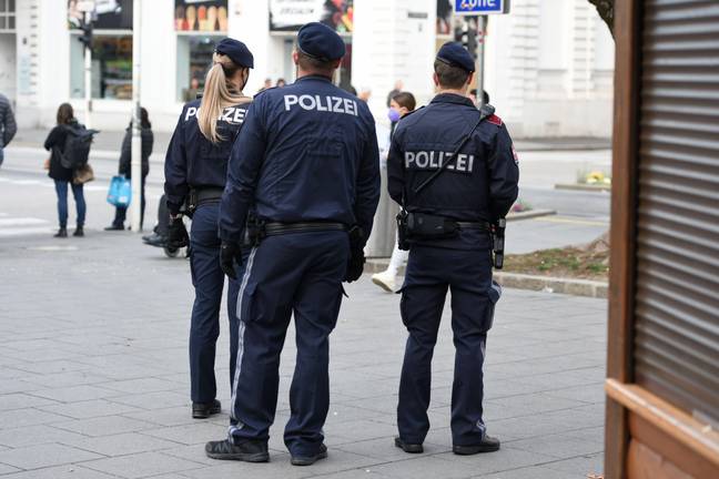 Apparently Austrian police don't like being farted at. Credit: Panther Media GmbH/Alamy Stock Photo
