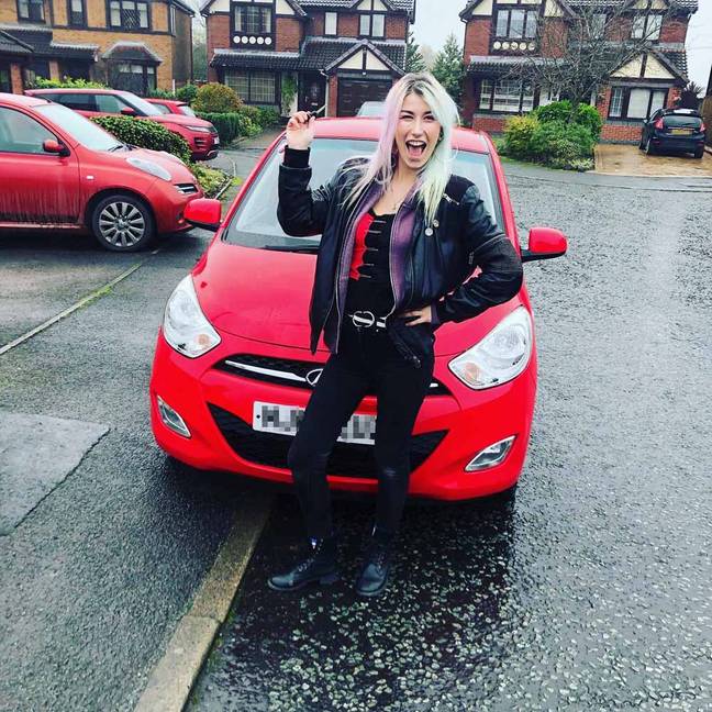 Megan bought a car to help her visit every Greggs. Credit: PA Real Life