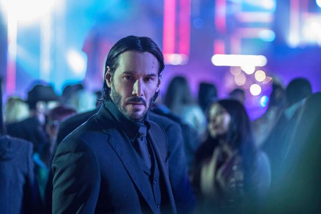 基努·里夫斯（Keanu Reeves）饰演约翰·威克（John Wick）。信用：Alamy