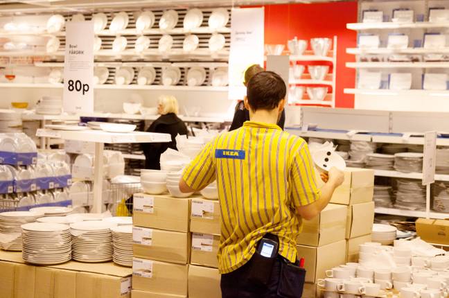 Unvaccinated staff at Ikea will not receive the full sick pay. Credit: Alamy