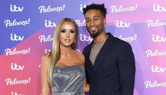 Faye and Teddy came in third place in Love Island 2021 (Credit: PA)