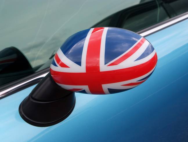 Having some Queen's Jubilee decorations on your vehicle can leave you with a pretty hefty fine. Credit: Shutterstock