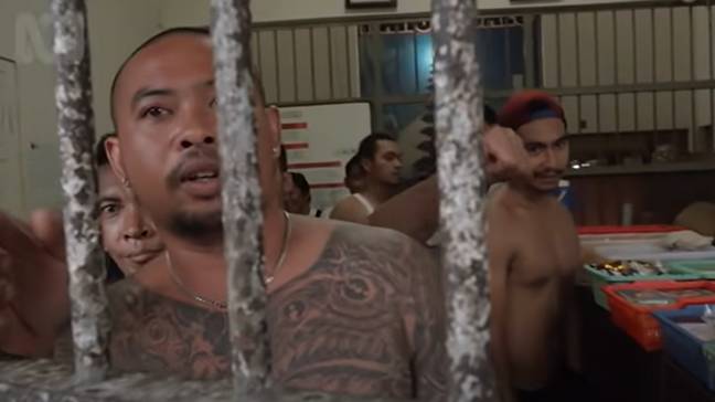 Inmates at Kerobokan prison. Credit: ABC News