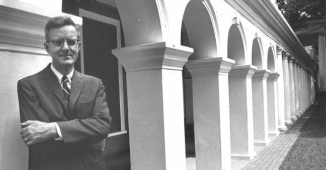 Dr Ian Stevenson investigated the twins. Credit: University of Virginia