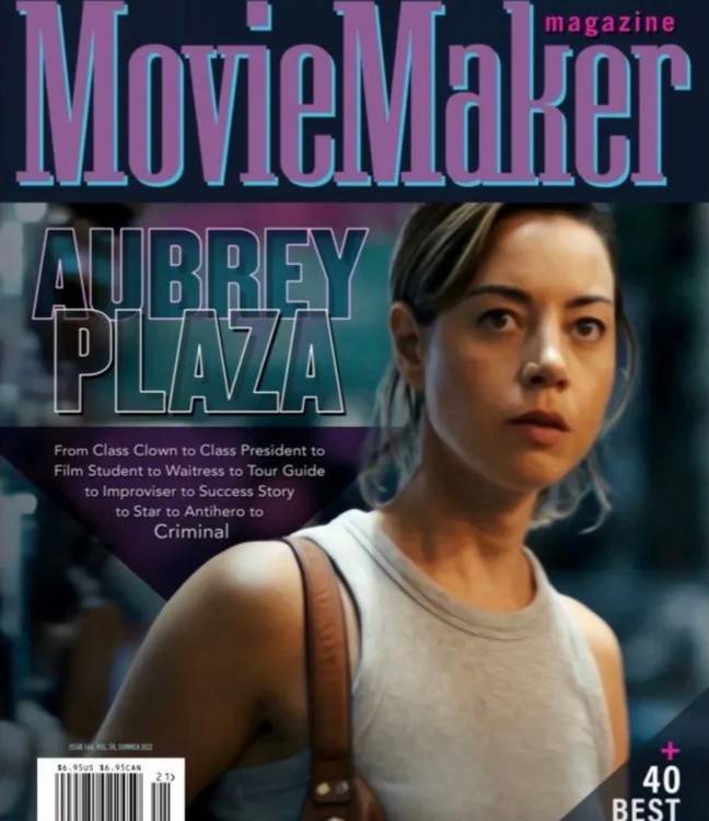 Aubrey Plaza says she'd be keen to take on Lara Croft. Credit: Moviemaker magazine