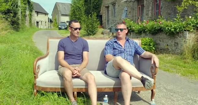 Paul Mappley and Yip Ward bought a hamlet in Northern France. Credit: Channel 4