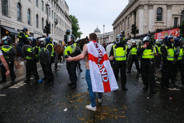 England fans were criticised following the Euro 2020 final last year. Credit: Alamy 