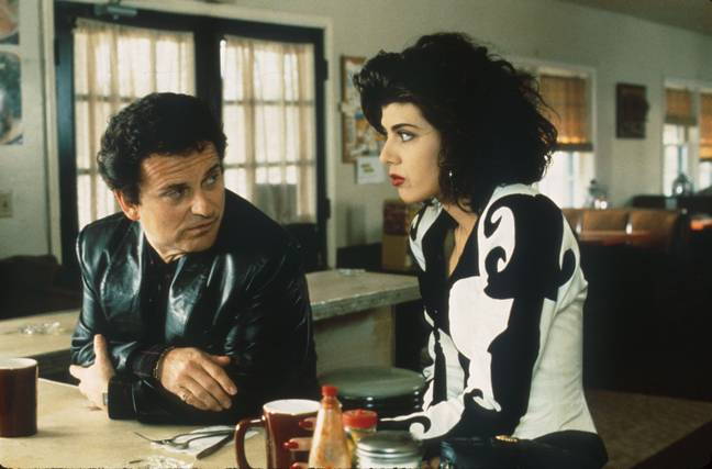 乔·佩西（Joe Pesci）和玛丽莎·托梅（Marisa Tomei）在我的堂兄Vinny中。信用：Alamy