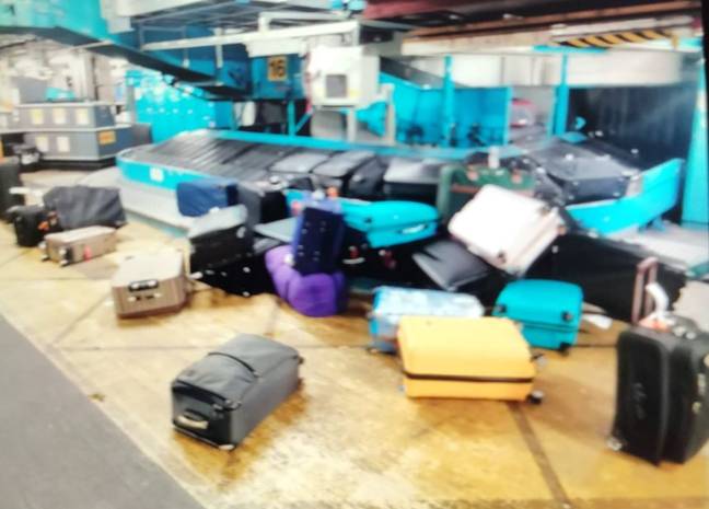 Bags have been abandoned. Credit: MEN Media