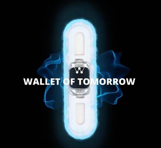 Walletmor claims to be the first ever business to sell bank card chips that can be implanted into humans. Credit: Instagram.com/Walletmor