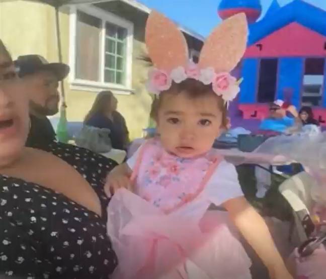 Ruby was rushed to hospital for surgery. Credit: NBC LA