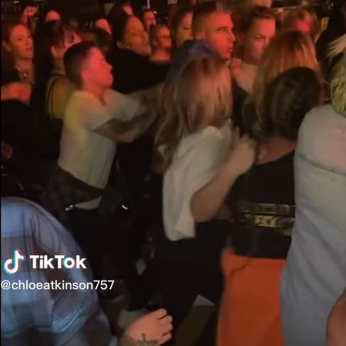 Chaos Occurred At The N-Dubz Concert In Bournemouth. Credit: Chloeatkinson757/ Tiktok 
