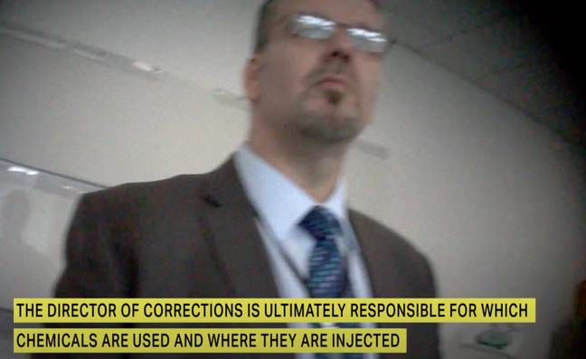 The Director of Corrections is not medically trained according to Death Penalty Fail. Credit: Death Penalty Fail/ YouTube