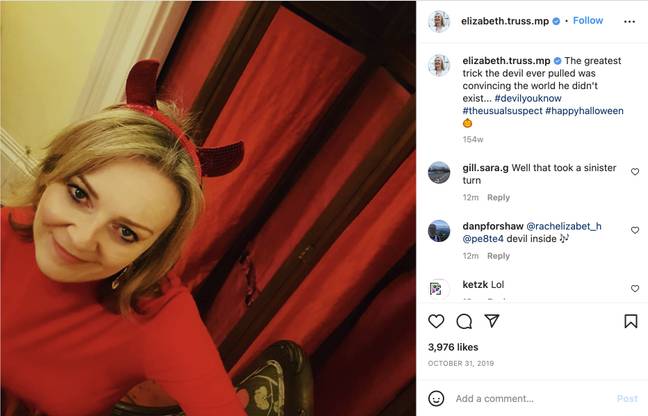 TrivDaily - People are only just noticing Liz Truss' bizarre old Instagram posts 49 Credit: @elizabeth.truss.mp/ Instagram
