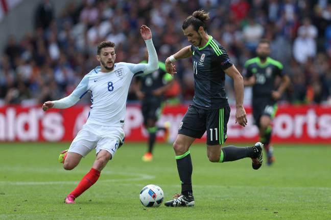 The last time England and Wales met at an international tournament was at Euro 2016. England won 2-1 but Wales reached the semi finals. Credit: Sportimage / Alamy Stock Photo
