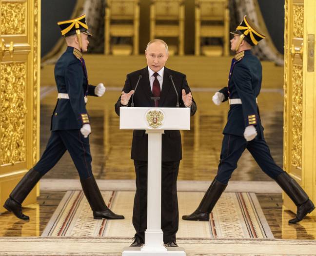 President of Russia, Vladimir Putin. Credit: Alamy
