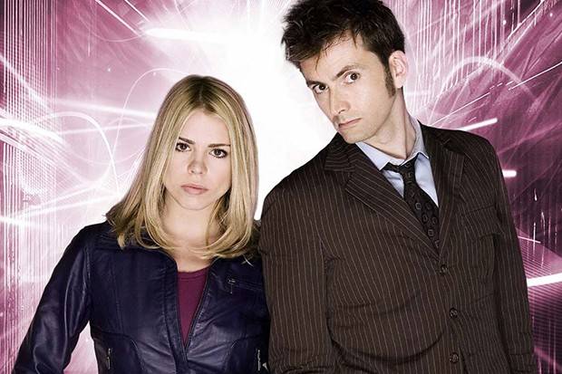 Billie Piper and David Tennant in Doctor Who. Credit: BBC 