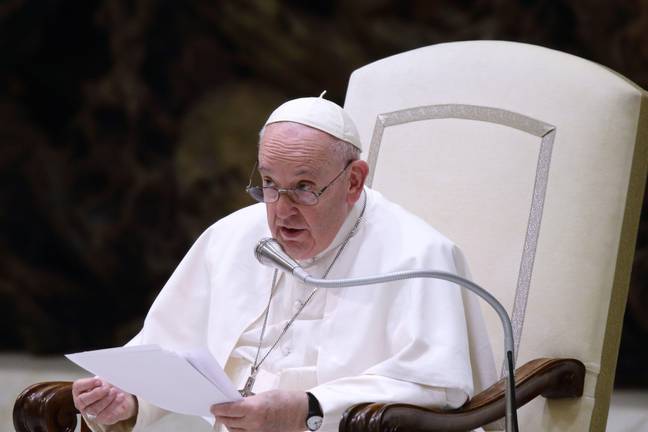 According to Nostradame, Pope Francis will no longer be pope next year. Credit: ZUMA Press Inc/Alamy Stock Photo