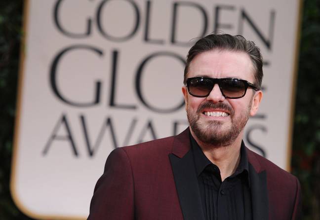 Gervais hopes to resist the temptation to return as compere. Credit: Alamy