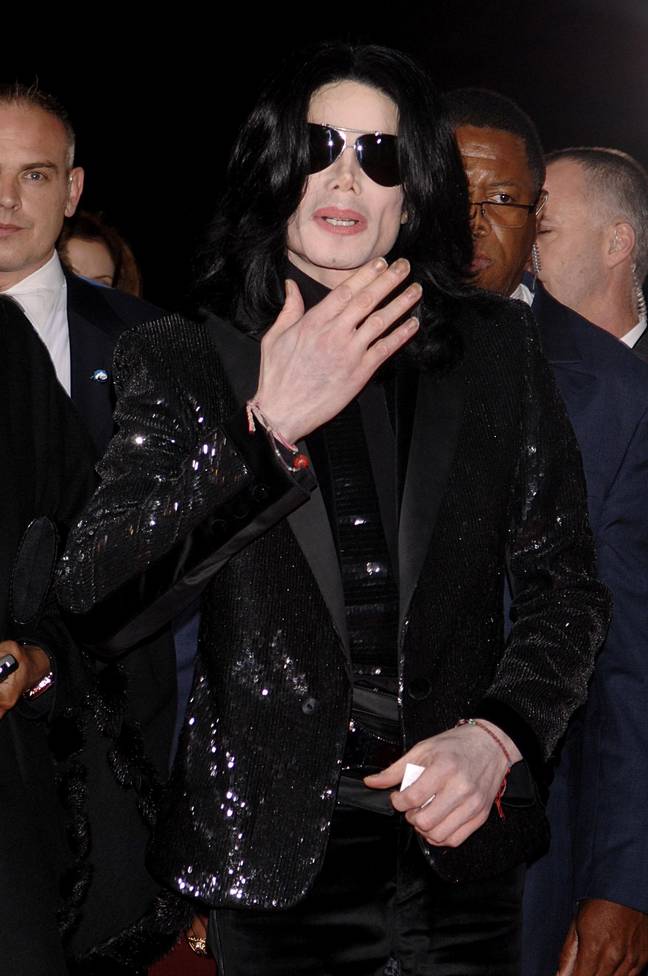Jackson était à Londres pour le World Music Award en 2006. Source : Alamy