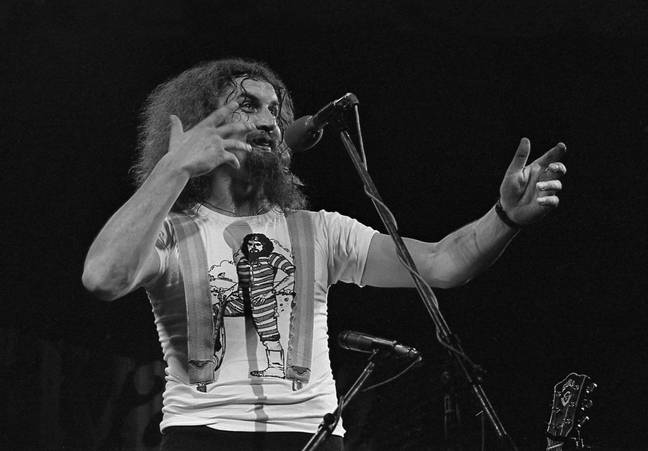 Billy Connolly live in London 5/7/1977.  Credit: Goddard Archive / Alamy.