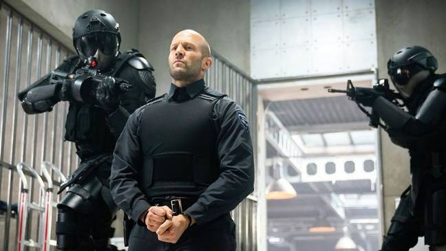 Jason Statham as H in Wrath of Man. Credit: MGM