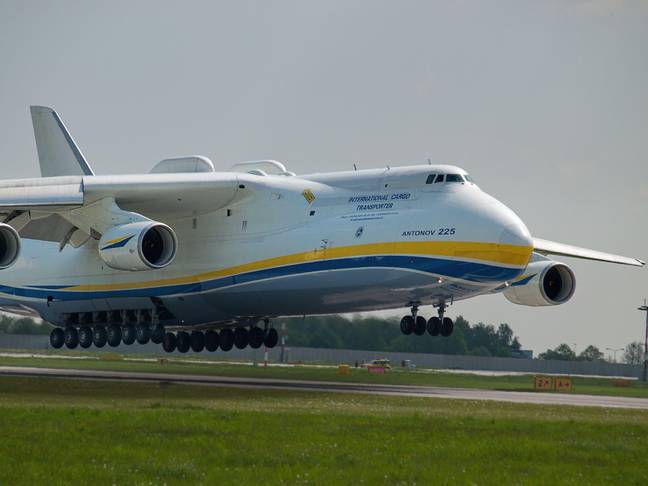 Russian forces reportedly destroyed the largest plane in the world. Credit: Alamy
