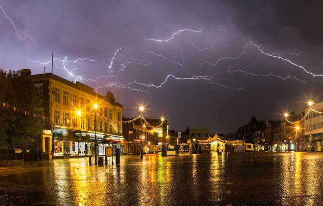 Be sure to keep safe if a storm hits your area. Credit: Alamy