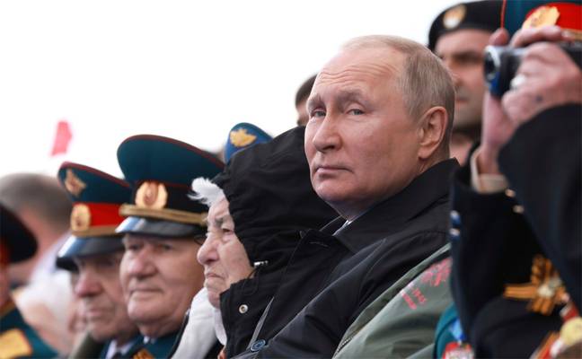 Putin. Credit:  Kremlin Pool / Alamy Stock Photo