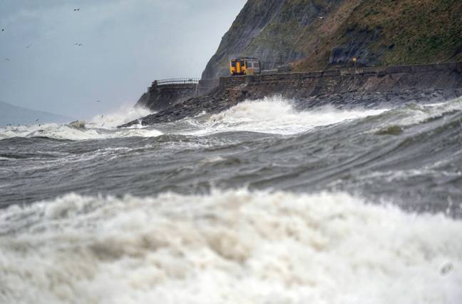 Storm Eunice follows hot on the heels of Storm Dudley. Credit: Alamy