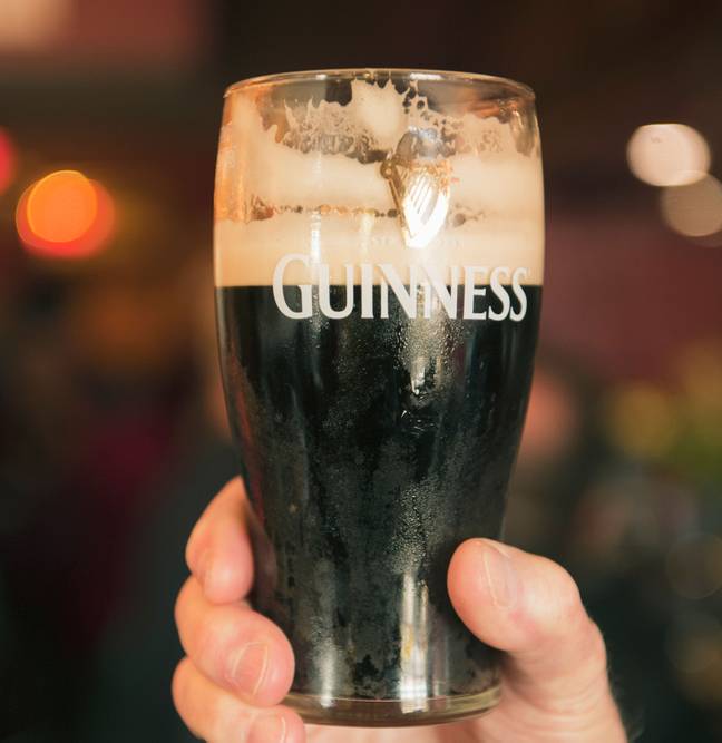 Some reckon the only right way to do the Guinness Challenge is to 'split the G'. Credit: Kevin Schafer/Alamy Stock Photo