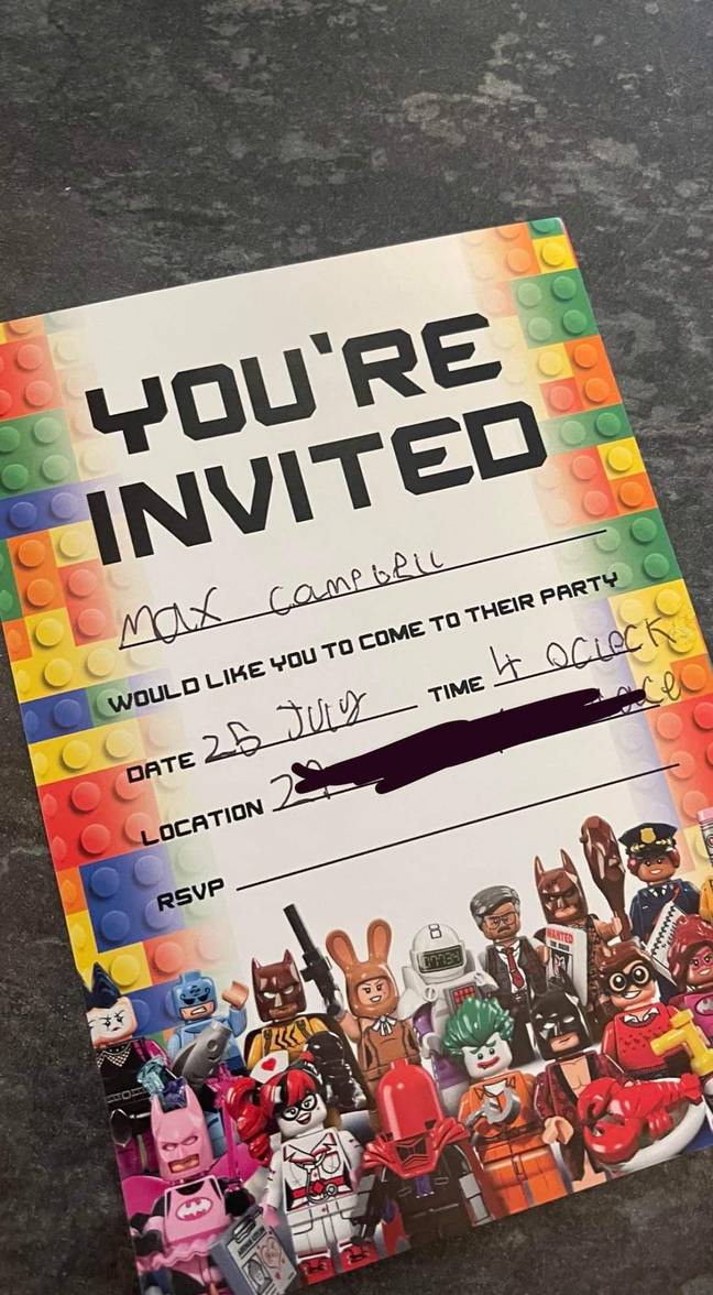 The 10-year-old decided he and his mates were due a party. Credit: SWNS