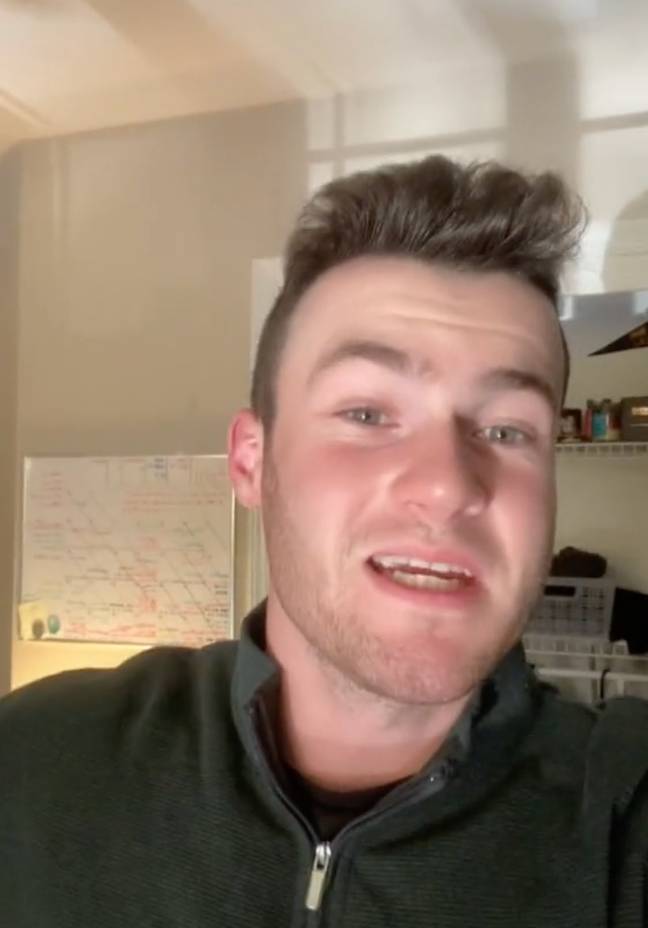 Nick explains the nap is super useful if you're feeling tired, but only have eight minutes. Credit: TikTok/@getaheadwithnick