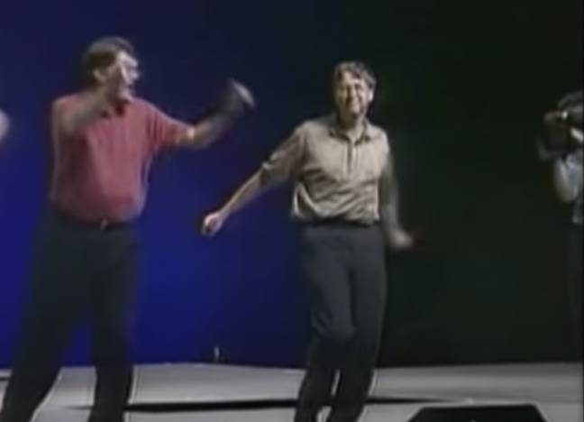 I dunno what this move his, but he should've patented it. Credit: Twiter
