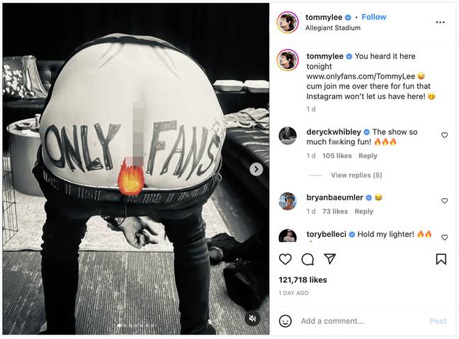 Credit: Tommylee/Instagram