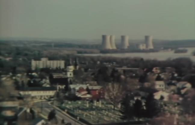 The 1979 incident at Three Mile Island has been dubbed the worst nuclear power plant accident in US history. Credit: Netflix