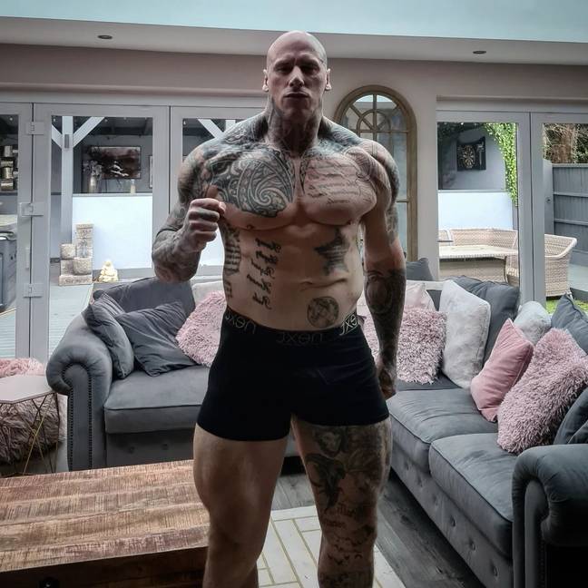 They don't call Martyn Ford the 'World's Scariest Man' for nothing. Credit: Instagram