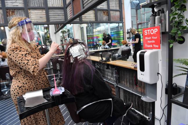 Slunks salon manager Chelsea Thompson. Credit: MEDIA WALES
