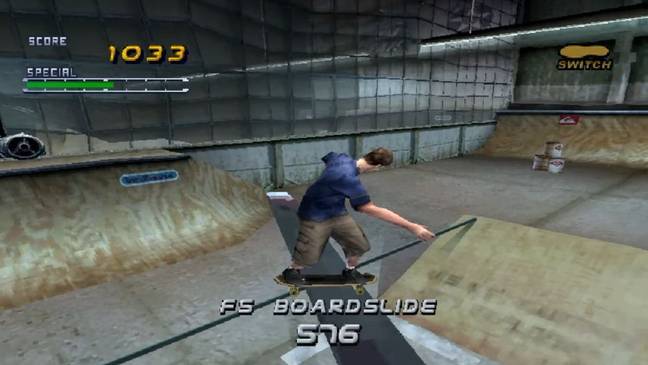 The soundtracks for the Tony Hawk's Pro Skater games are epic. Credit: Activision