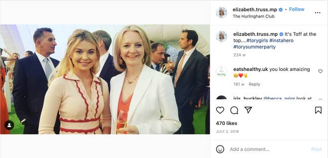 TrivDaily - People are only just noticing Liz Truss' bizarre old Instagram posts 50 Credit: Instagram/ @elizabeth.truss.mp