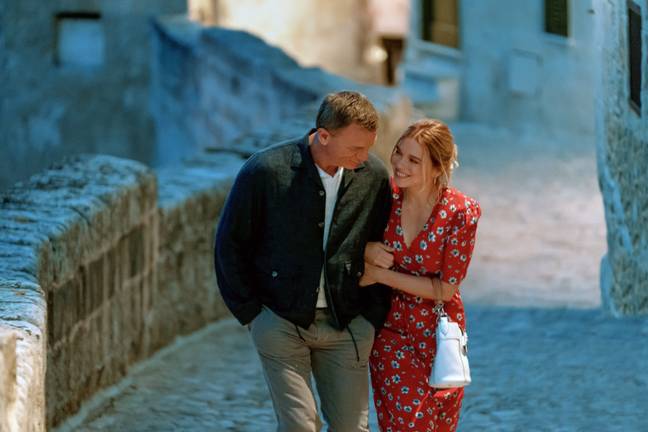 Daniel Craig and Léa Seydoux in No Time To Die. (Universal Pictures)