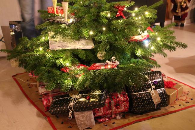 Christmas gifts under tree (Pixabay)