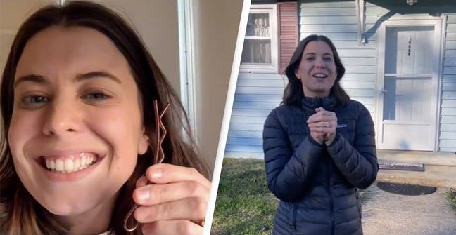 Woman Finally Manages To Trade A Hair Pin For A House