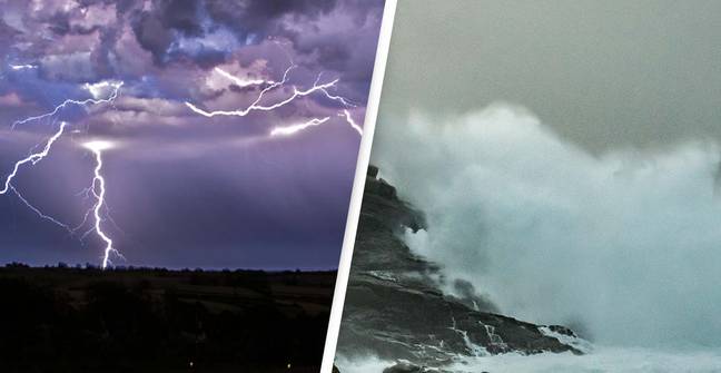 Met Office Issue Yellow Weather Warning As Thunderstorms Expected To Hit England Today