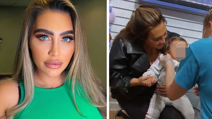 Lauren Goodger says she was 'so nervous' getting 15-month-old daughter's ears pierced