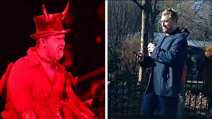 Controversial Performance Sam Smith called 'demonic' by screaming woman following controversial ...