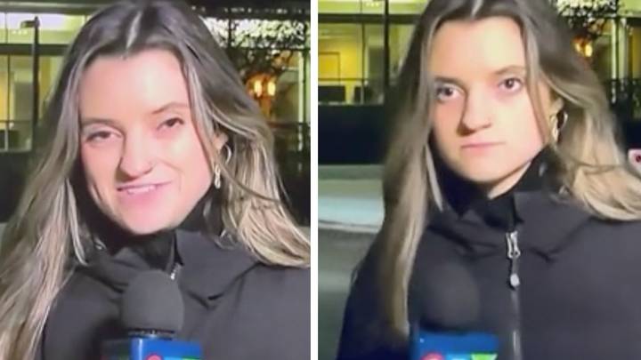 Viewers left worried as TV reporter suffers medical emergency live on air
