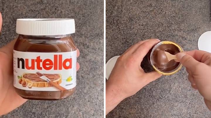 People Are Finding Mini Spoons And Knives In Their Nutella Lids