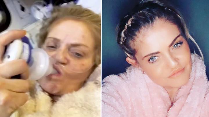 Danniella Westbrook says she’s been hospitalised with Strep A